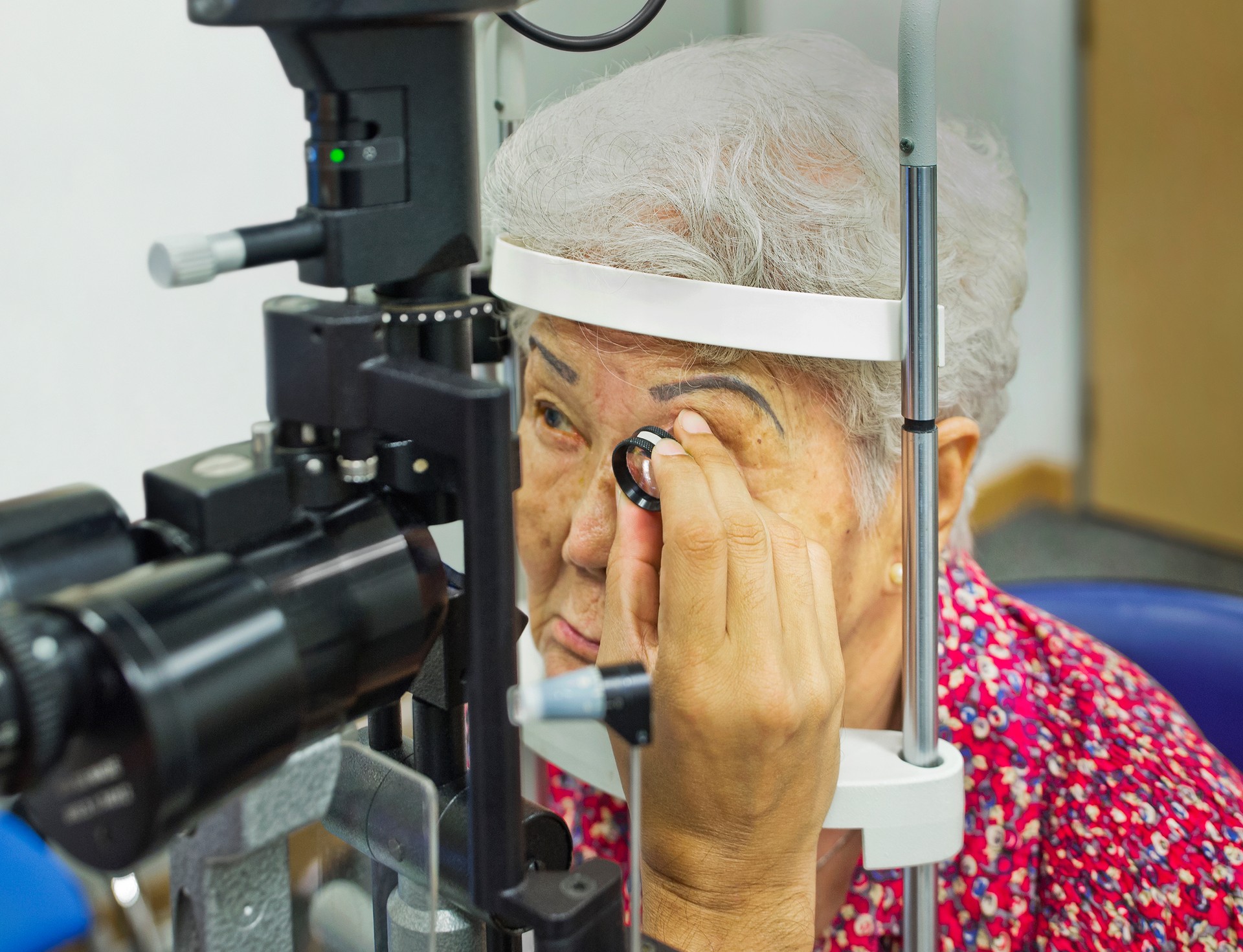 Consultation at the Eye Clinic